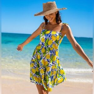 Kenny Flowers The Positano Lemon Dress